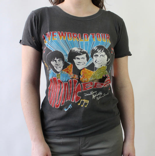 70s The Monkees World Tour Distressed Tee