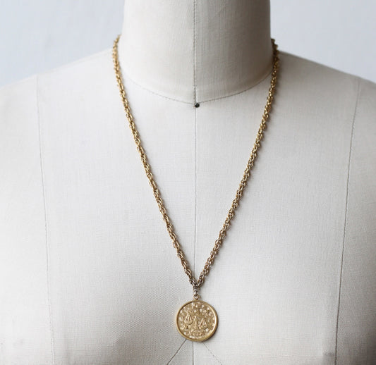 Libra Coin Necklace