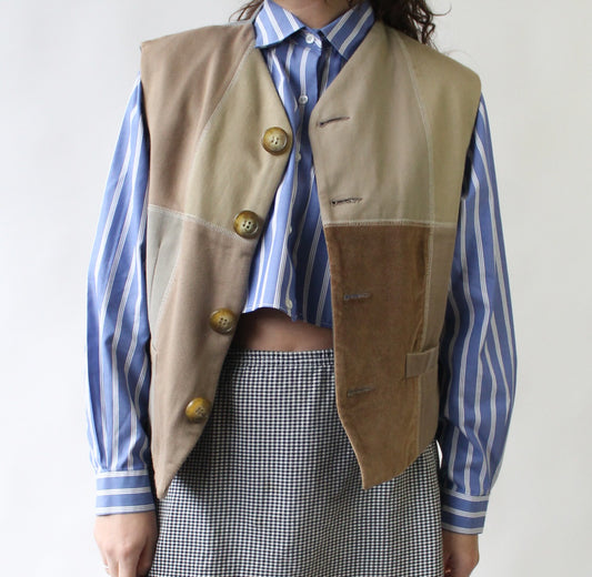 Y2K Dolce & Gabbana Patchwork Vest