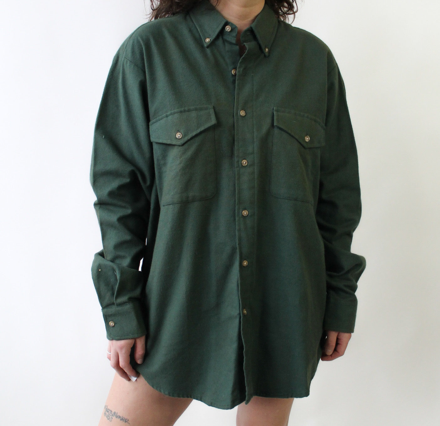 90s Deadstock Claybrooke Soft Cotton Shirt