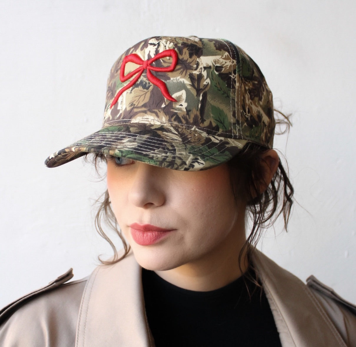 Camo Bow Hat Valentine’s collection 