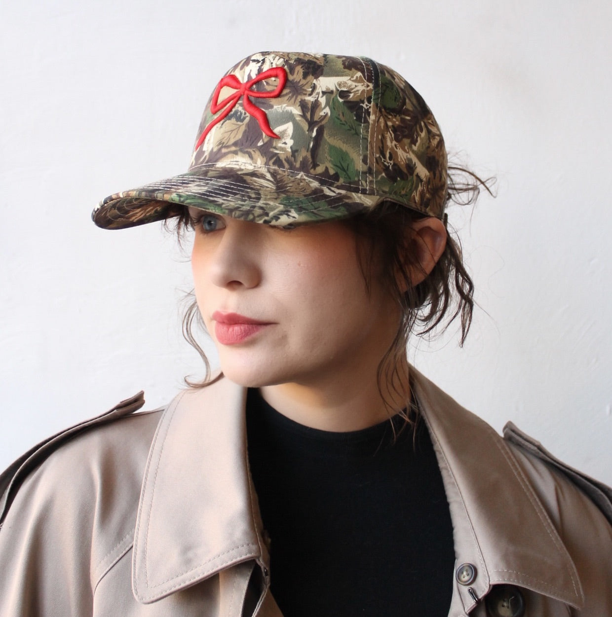 Camo Bow Hat Valentine’s collection 