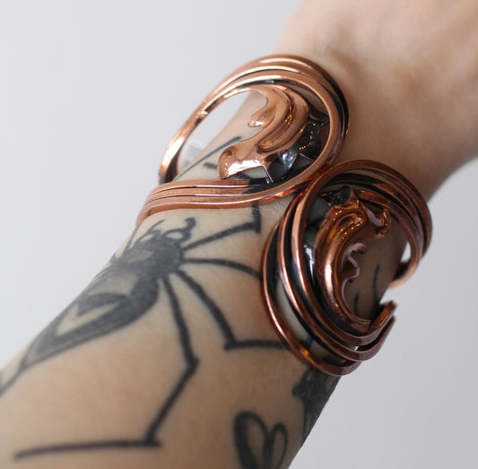 Rame Hinged Copper Cuff